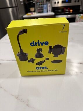 Onn 7-piece Universal Car Phone Mount Kit